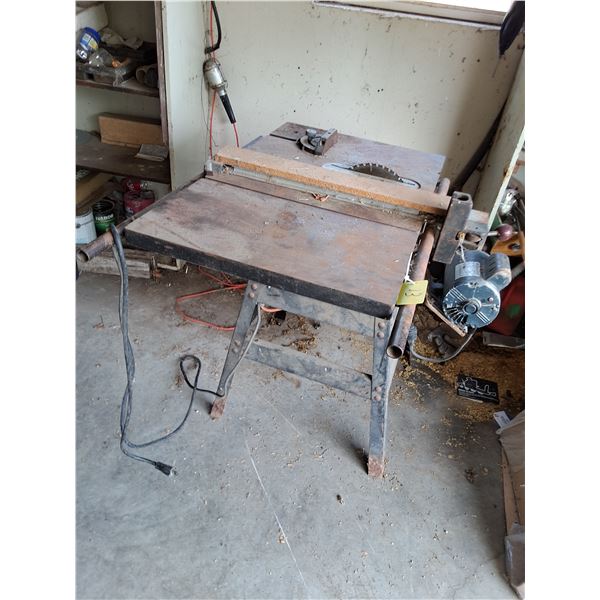 Rockwell Beaver 1 HP Electric Table Saw - Tested