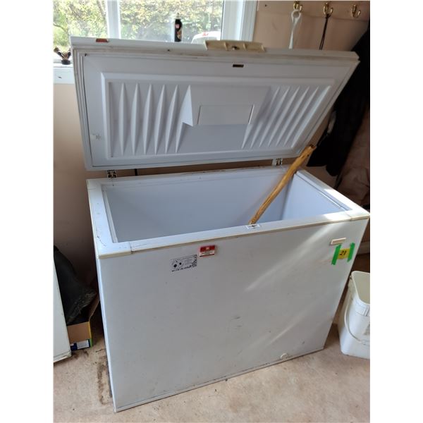 Frigidaire Deep Freezer - 41" x 22" x 32" - Consignor Says Working & will Clean Yet