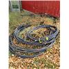 Image 1 : Black Plastic Hoses of Various Sizes & Lengths