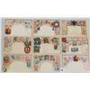 Image 1 : International Stamps on Postcards 40+