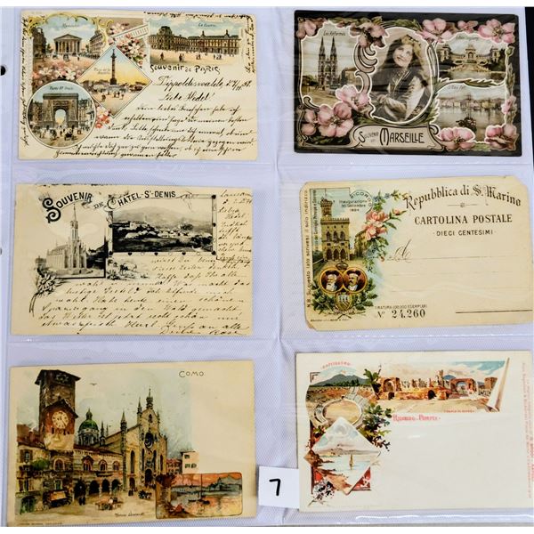 Gruss Aus International Postcard Album Approx. 100