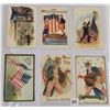 Image 4 : Patriotic Holiday Greeting Postcard Album Approx. 190