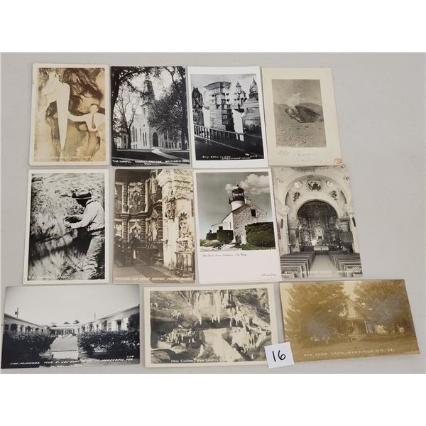 Real Photo Identified USA Postcards Approx 120
