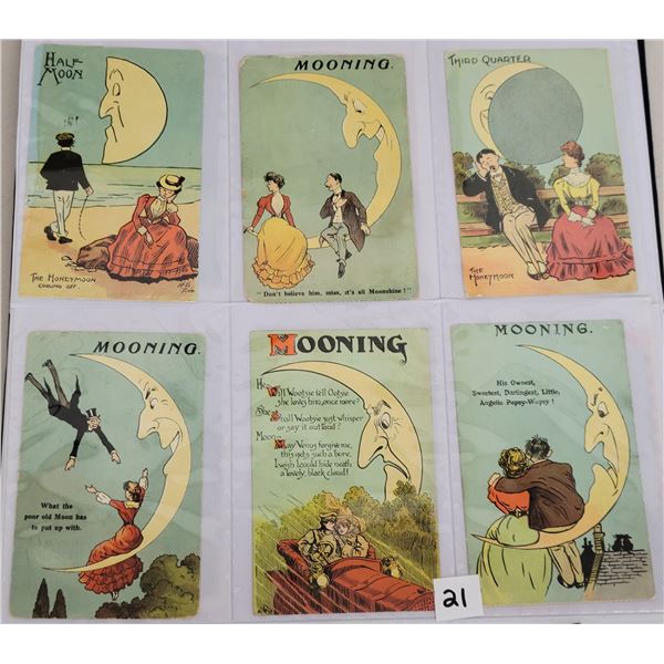 Moon Postcard Album Approx. 120