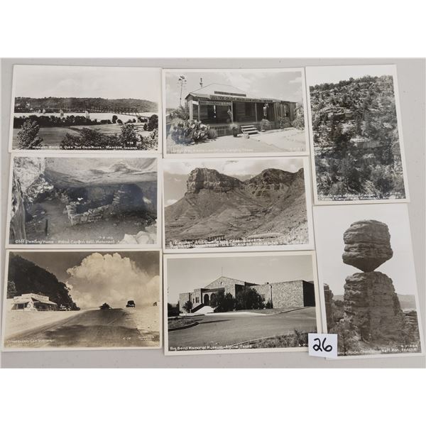 Real Photo Cline USA View Postcards 38