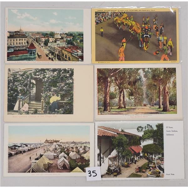 California Postcards 165+