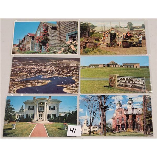 Massachusetts Postcards 225+