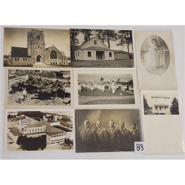 Real Photo Misc. Postcards Approx. 200
