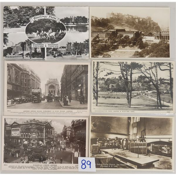 Real Photo United Kingdom Postcards Approx. 110