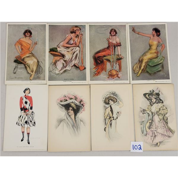 Pretty Lady Postcards 60+