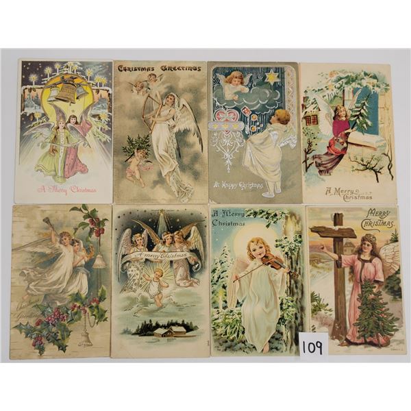 Angel Christmas Holiday Greeting Postcards 31