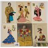 Image 1 : Novelty - Woven in Silk Dancers Postcards 27