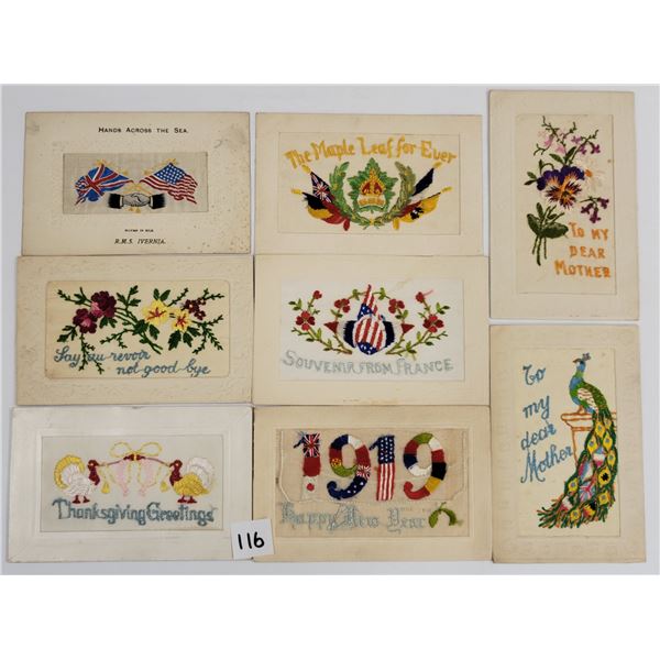 Novelty - Woven in Silk Postcards 34