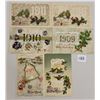 Image 2 : Winsch New Year  Date Holiday Greeting Postcards 16