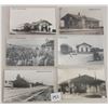 Image 1 : Real Photo Texas Train Depot Station Postcards 23