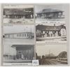 Image 2 : Real Photo Texas Train Depot Station Postcards 23