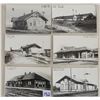 Image 1 : Real Photo Oklahoma Train Depot Station Postcards Approx. 50