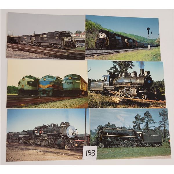 Transportation - Mary Jayne Train Railroad Postcards Approx. 165