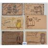 Image 1 : Novelty - Leather Bird Owl Postcards 10