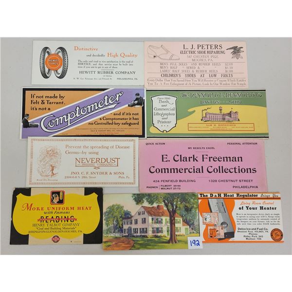 Advertising Blotters Approx. 160