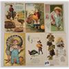 Image 1 : Thanksgiving Boys & Men with Turkey Postcards 30+