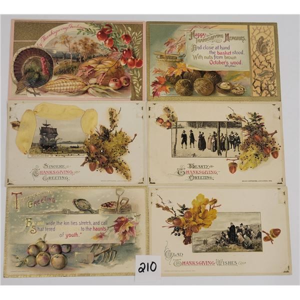 Winsch Thanksgiving Holiday Greeting Postcards 26