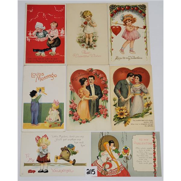 Valentine's Day Holiday Greeting Postcards Approx. 55