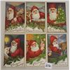 Image 1 : Santa Claus Holiday Christmas Greetings in Sets 24 Postcards