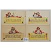 Image 4 : Santa Claus Holiday Christmas Greetings in Sets 24 Postcards