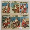 Image 4 : Santa Claus Holiday Christmas Postcards in Sets 23
