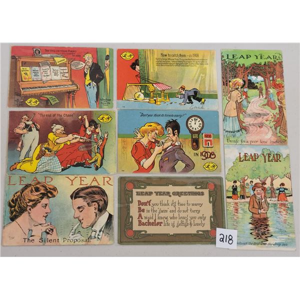 Leap Year Holiday Greeting Postcards 17