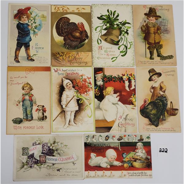 Clapsaddle Holiday Greeting Postcards 30