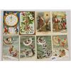 Image 3 : New Year Holiday Greeting Elves Postcards 21