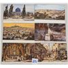 Image 1 : Views of Jerusalem & Holyland Postcards & Wrapper 12 Cards