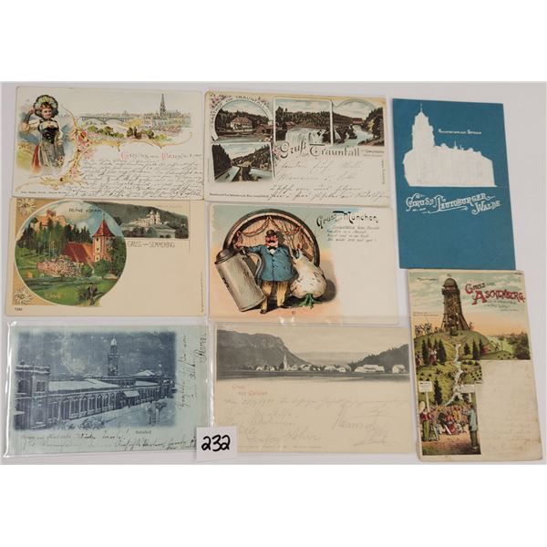 Gruss Aus International Postcards 55+