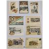 Image 2 : Album of International Postcards - Views, Greetings, Crests, Etc. Approx. 55