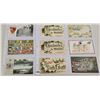 Image 5 : Album of International Postcards - Views, Greetings, Crests, Etc. Approx. 55