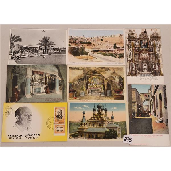 Jewish - Judaica Related Postcards Approx. 235