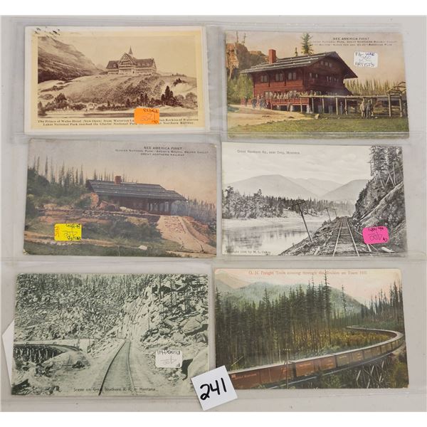Great Northern Railroad Postcards 20
