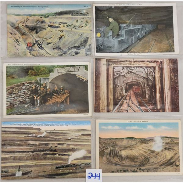 Mining Trains & Railroad Postcards 17