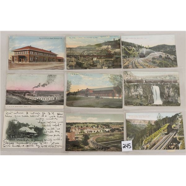 South Dakota Railroad & Related Postcards 15