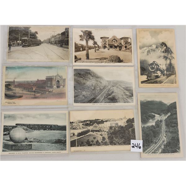 Albertype & Similar Railroad Related Postcards 20