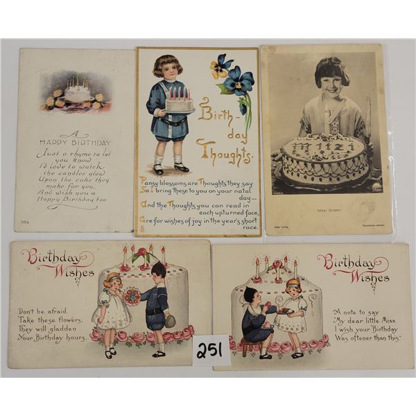 Birthday Cakes on Postcards 33