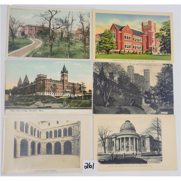 Colleges 55+ Postcards