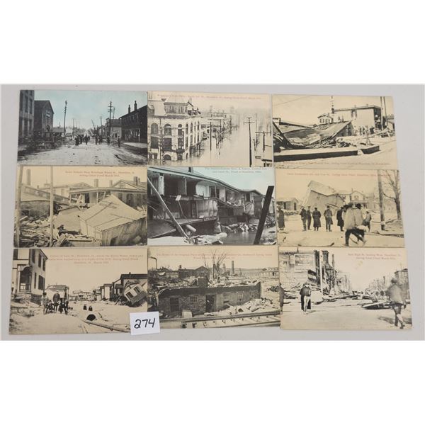 Disaster - Hamilton, Ohio Flood Postcards 20
