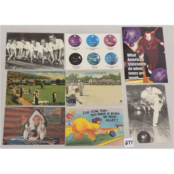 Sports - Bowling Postcards 20