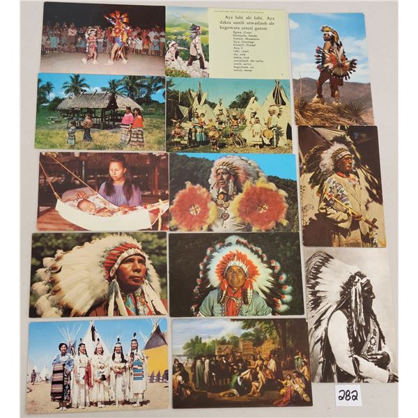 American Indian Postcards Approx. 395