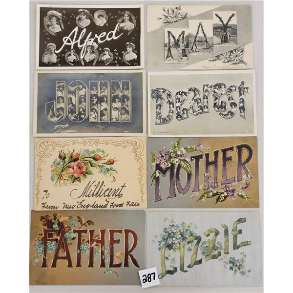 Names on Postcards 40+