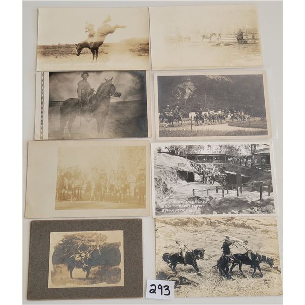 Western - Real Photo Cowboy Postcards Approx. 30