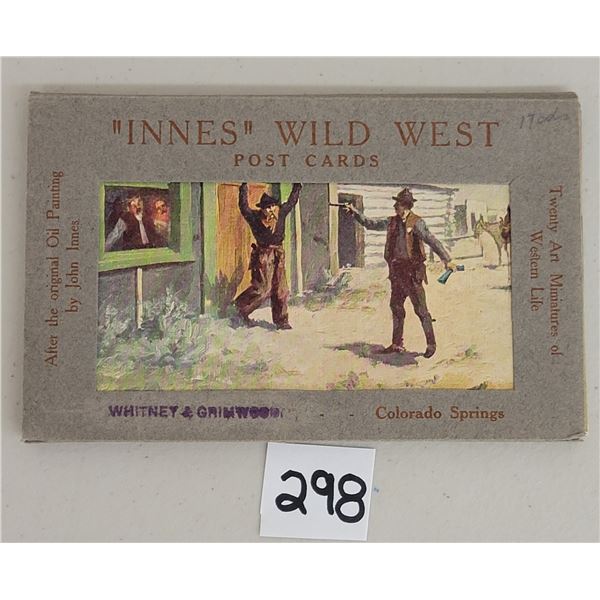 Western - "Wild West" John Innes Postcards 17